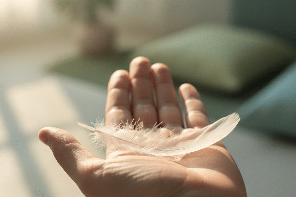 Comment reconnaître et interpréter les messages divins de la plume blanche
