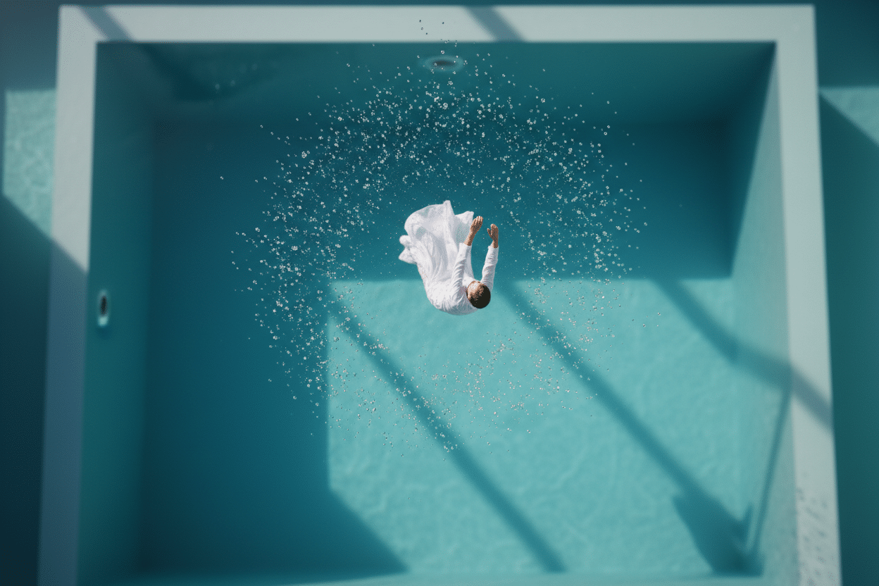 La piscine dans les rêves : un espace de transition et de purification